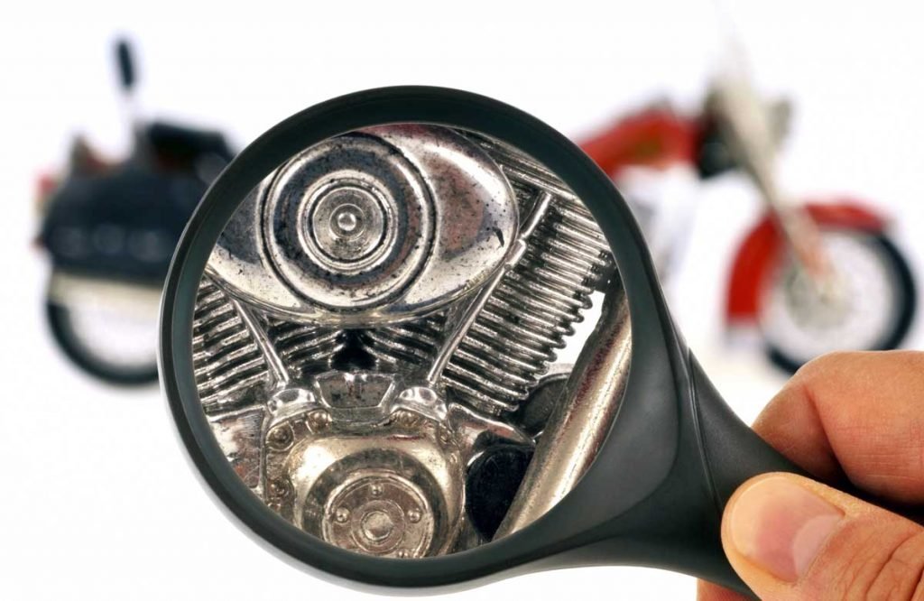 Motorcycle Inspection through a Magnifying Glass