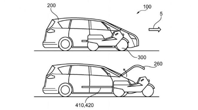 A Car that Spits out a Motorcycle?