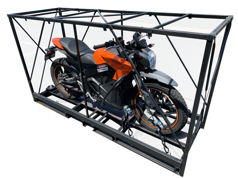 PopUp Motorcycle Crate Saves Time and Money [Video] Motorcycle Shippers