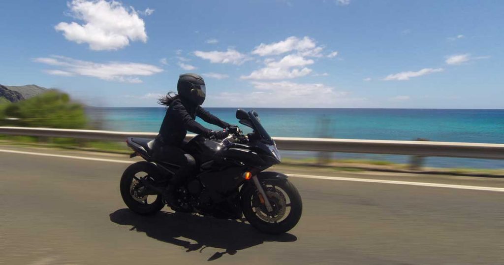 motorcycle riding hawaii