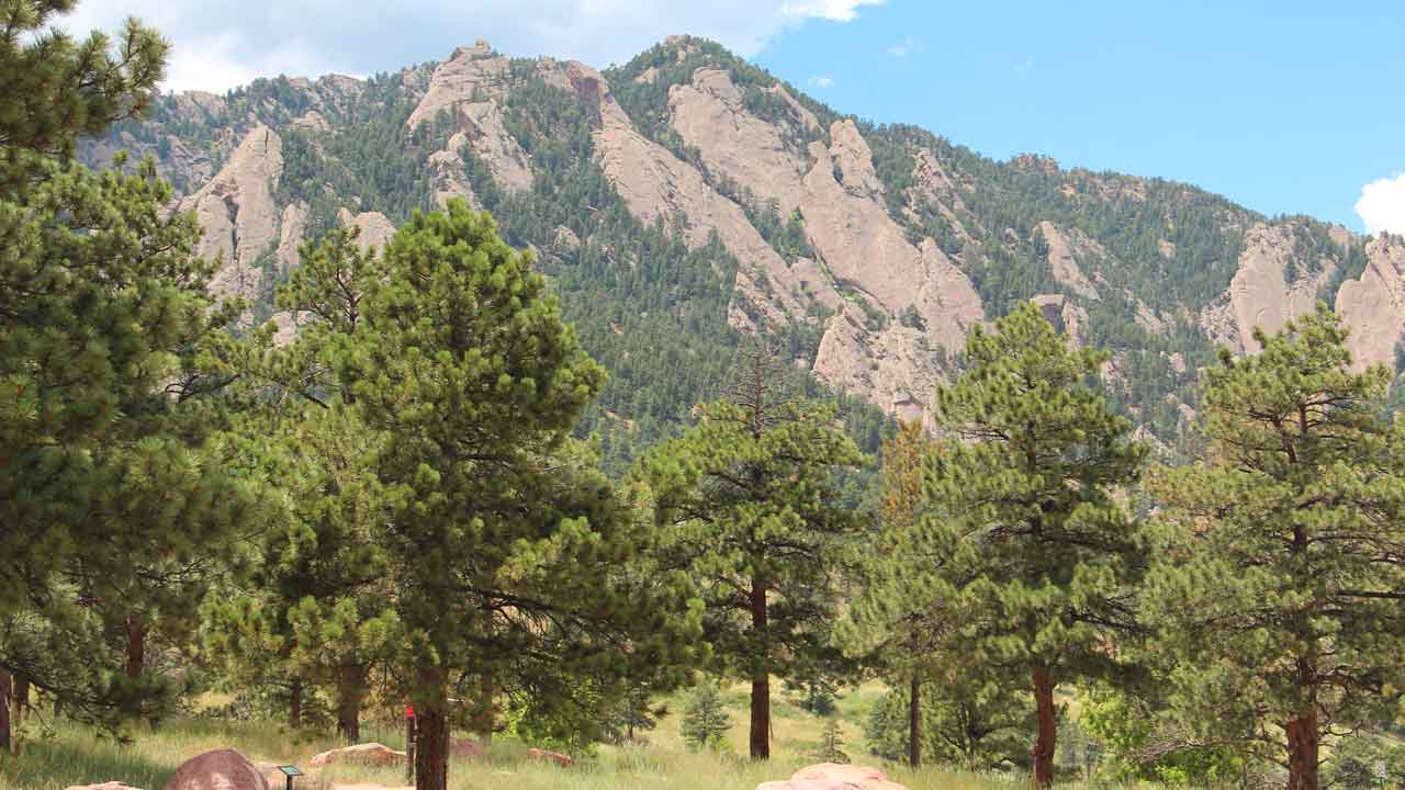 Green Mountain from Boulder Colorado