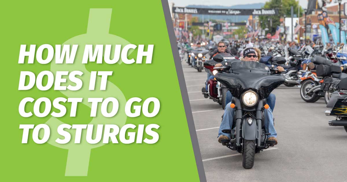 Motorcycle Rider on the streets of Sturgis