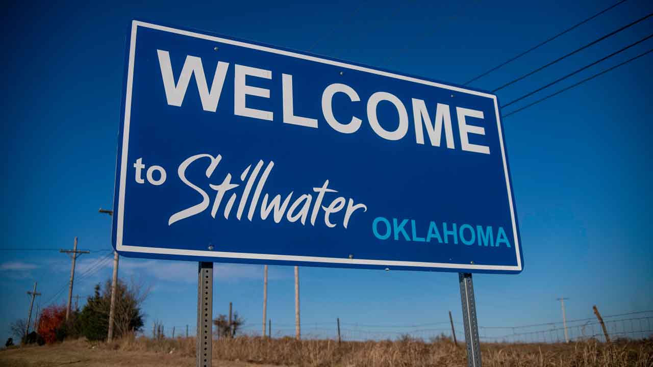 Stillwater Oklahoma Welcome Sign