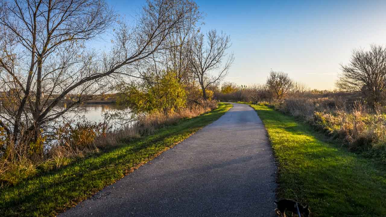 Trail in Waterloo Iowa