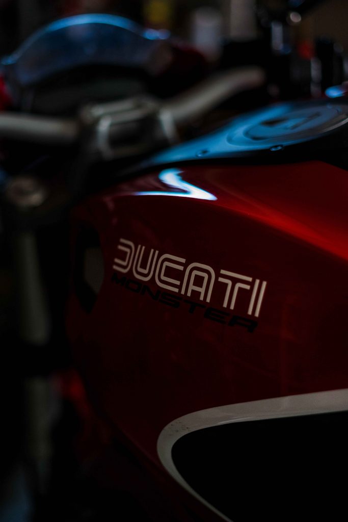 Classic Ducati Motorcycle