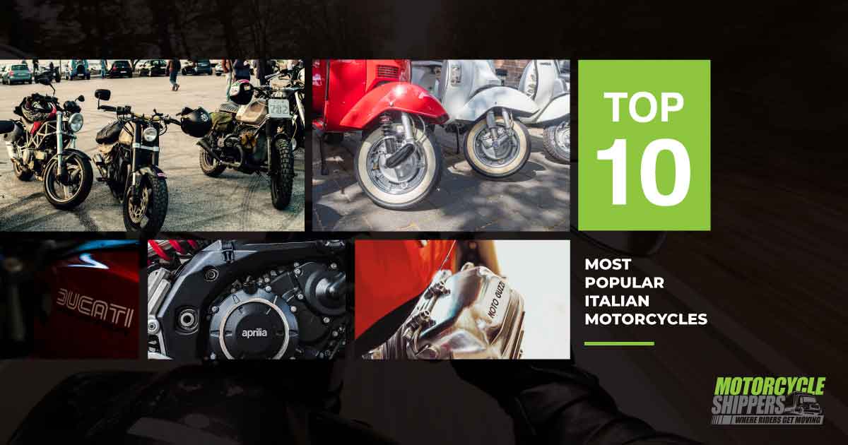 Top Ten Italian Motorcycle Brands [2023 edition]